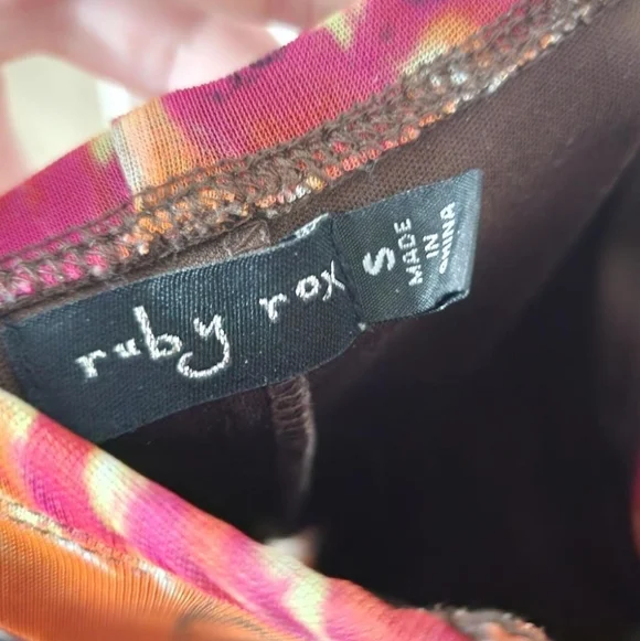 Ruby Rox Multicolor Dress - Picture 4 of 4